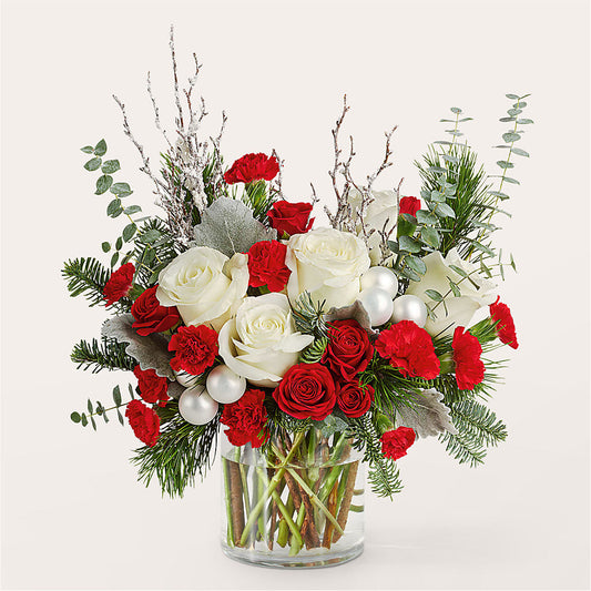 Trimming the Tree Bouquet – COUNTRY PEDDLER FLORAL & GIFT, Savanna IL