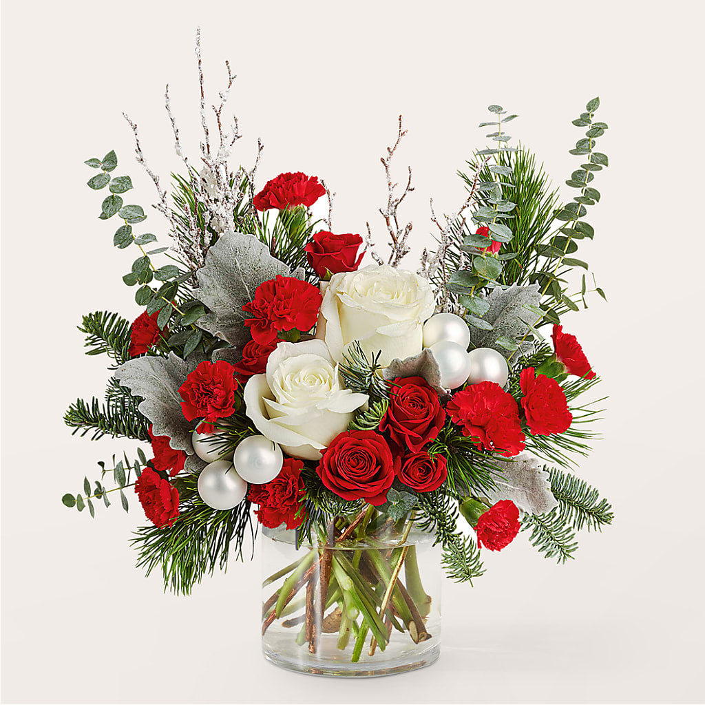 Trimming the Tree Bouquet – COUNTRY PEDDLER FLORAL & GIFT, Savanna IL