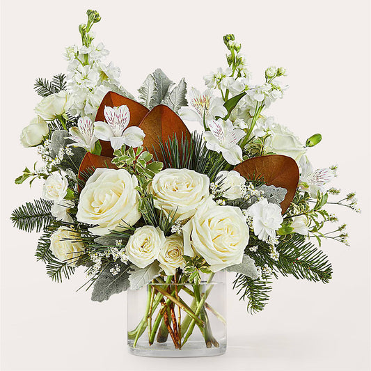 Fresh Snowfall Bouquet – COUNTRY PEDDLER FLORAL & GIFT, Savanna IL