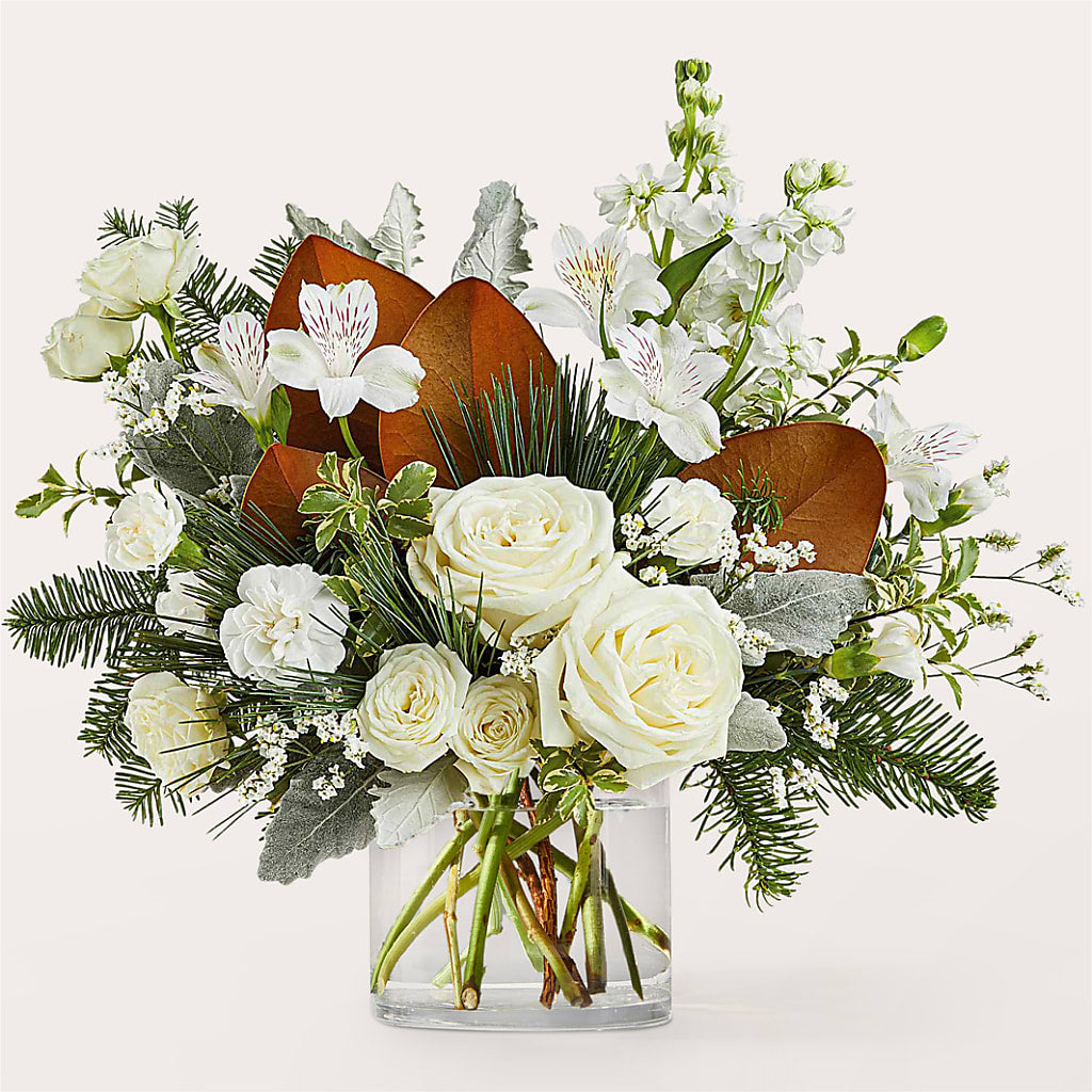 Fresh Snowfall Bouquet – COUNTRY PEDDLER FLORAL & GIFT, Savanna IL